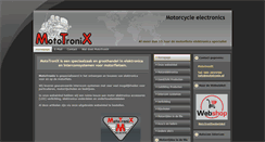 Desktop Screenshot of mototronix.nl